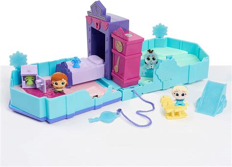 Disney Doorables Beyond the Door Elsa’s Bedroom Frozen Playset ...