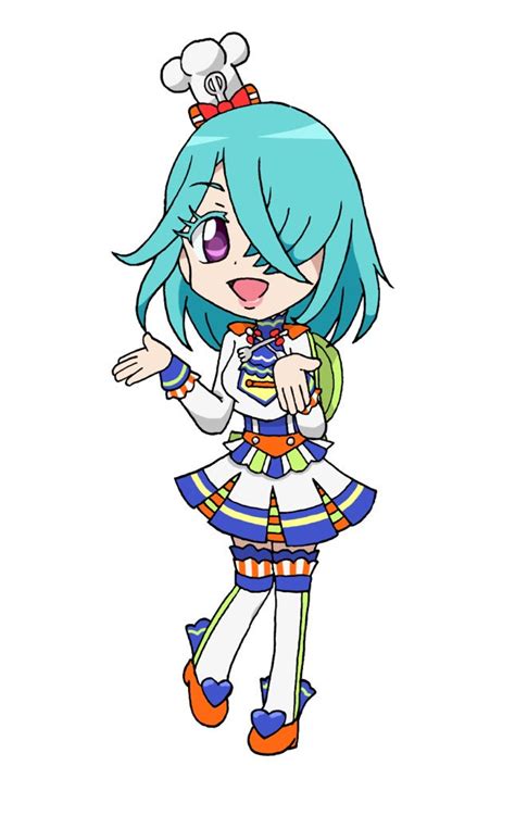 Safebooru 10s 1girl Aqua Hair Houjou Cosmo Pripara 3857758