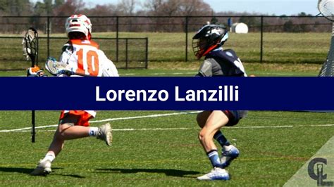 Lorenzo Lanzilli Lacrosse Highlights CT 2025 Def LSM YouTube