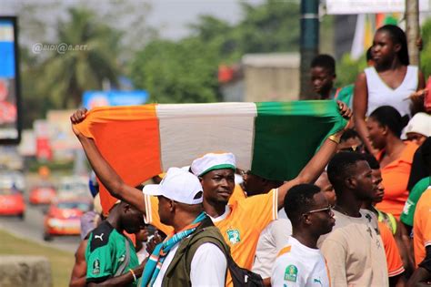 Can Parade Des El Phants De C Te D Ivoire Apr S Leur Victoire