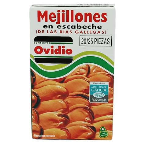 Mejillones De Las Rias Gallegas En Escabeche Peque Os Piezas