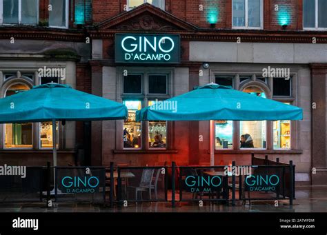 Gino D' Acampo Liverpool Italian restaurant in Liverpool Stock Photo ...