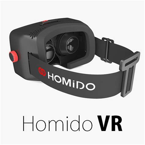 Homido VR Headsets 3D Model 39 3ds C4d Fbx Lwo Ma Obj Xsi