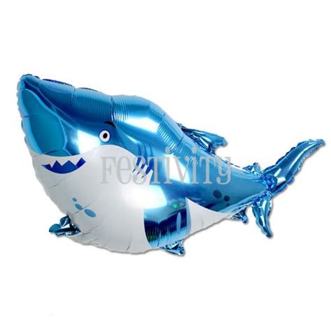 Large Shark Foil Balloon Festivity