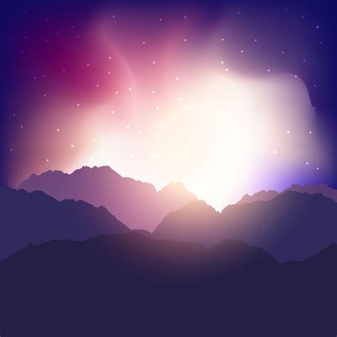 Abstract mountain landscape 230007 Vector Art at Vecteezy