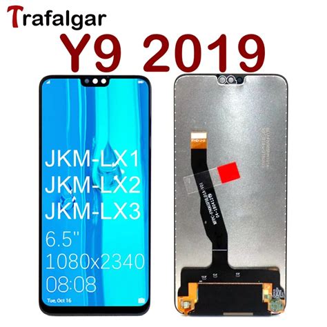 Original LCD Huawei Y9 2019 Display Touch Screen Digitizer JKM LX1 JKM