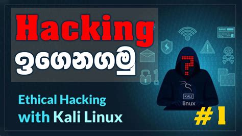 Kali Linux Introduction Episode Sinhala Youtube