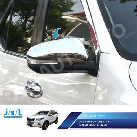 Jual All New Fortuner Mirror Cover Chrome Cover Kaca Spion Krom JSL Di