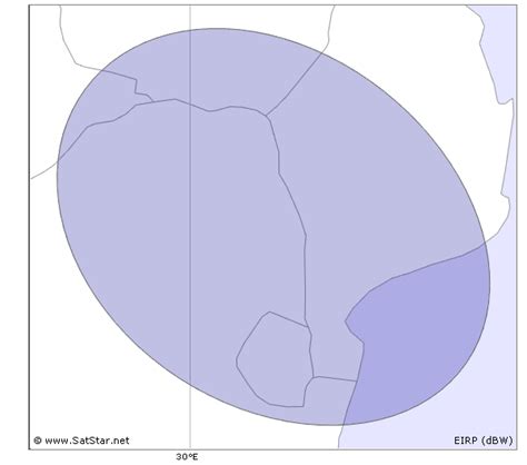 SatStar Net Africa Spot 55 Beam