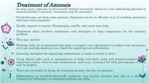 Amnesia Types, Symptoms, Causes & Treatment