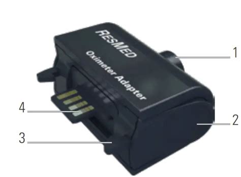 Resmed Airsense 10 Series Oximeter Adapter User Guide