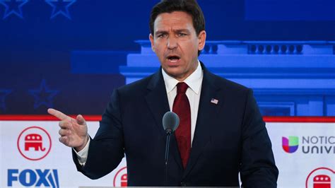 United States Ahead Of The Republican Caucus In Iowa Ron DeSantis