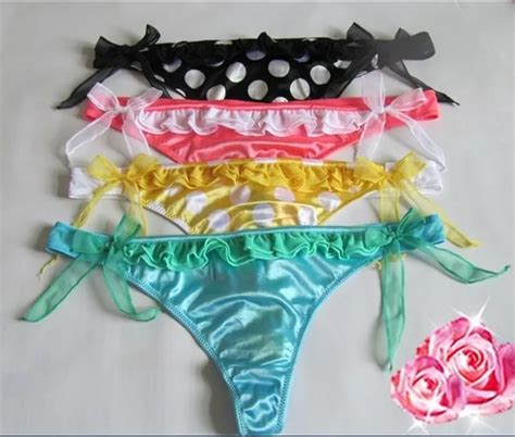 Woman Underwear Lady Sensual Attire Thongs Sexy Lingerie Girl Shorts Mixed Styles Colors