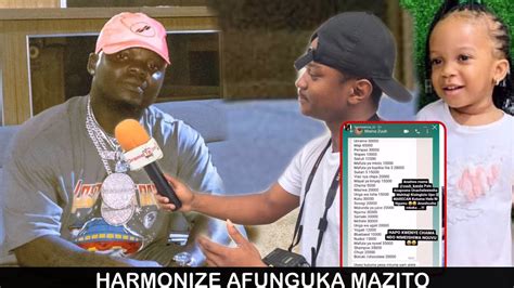 Harmonize Aweka Wazi Majanga Anayokutana Nayo Kumlea Mwanae Youtube