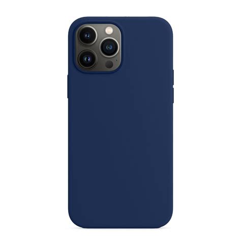 Apple iPhone 13 Pro Max Silicone Case - Dark Blue - baahy.com