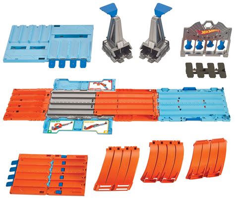 Hot Wheels Track Builder System Race Crate Ultimate Truck And Stunt Building Set 696227629409 Ebay