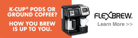 FlexBrew Trio Coffee Maker With Thermal Carafe 49966 HamiltonBeach