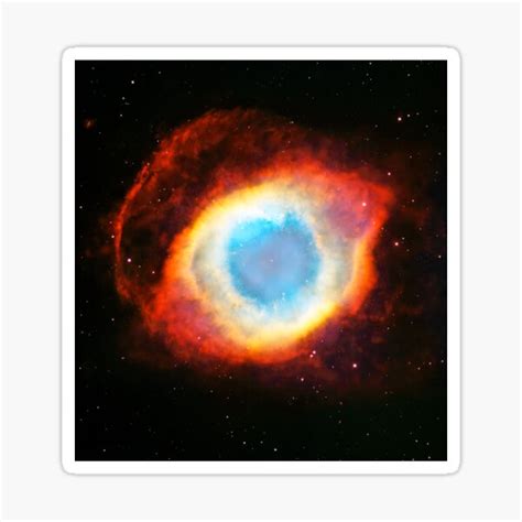 Helix Nebula Sticker For Sale By Headrubble Redbubble