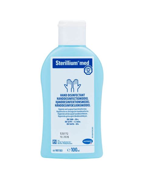 Hartmann Sterillium Med 100ml Diabetesmagazijn Nl