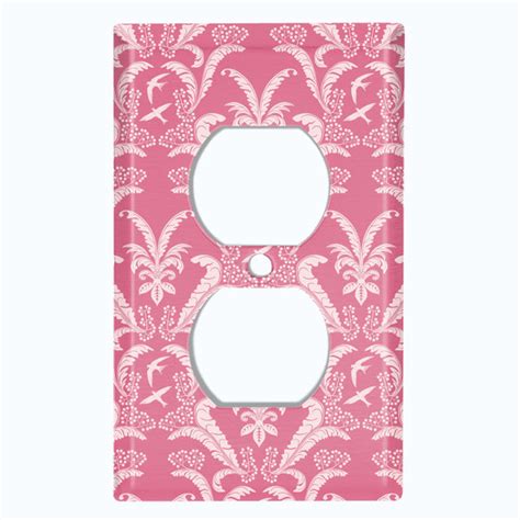 Worldacc Patterned 1 Gang Duplex Outlet Standard Wall Plate Wayfair