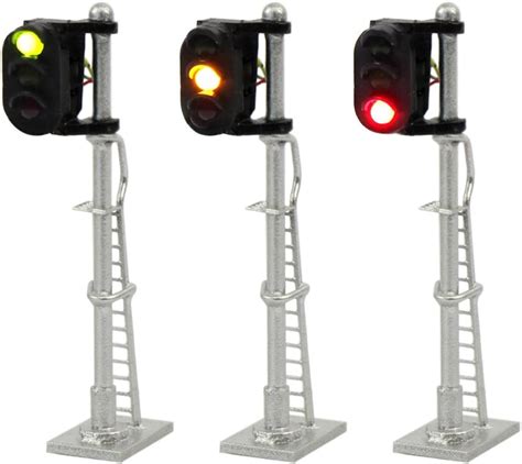 Buy Jtd Gyr Pcs Model Railroad Train Signals Lights Block Signal