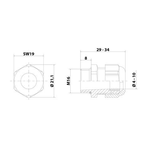 Lapp Skintop Verschraubung M X Sku M Polyamid Pa