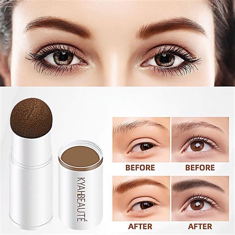 One Step Brow Stamp Shaping Kit Eyebrow Stencils Definer Make Up Set ZO