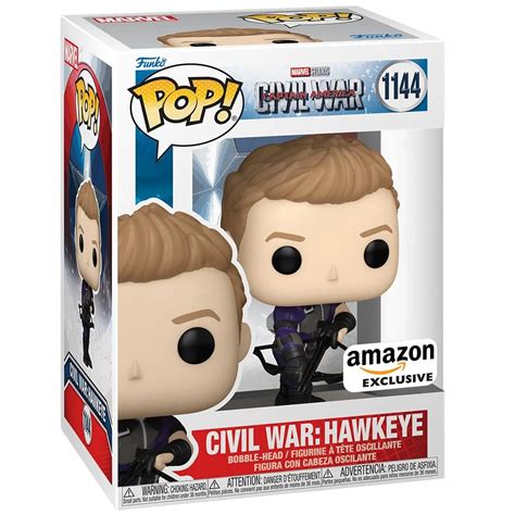 Funko Pop Captain America Civil War Build A Scene Hawkeye Amazon