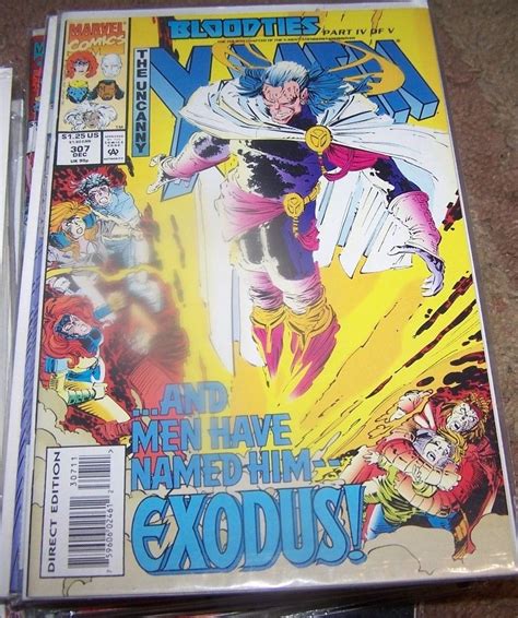 Uncanny X MEN Comic 307 Blood Ties PT 4 Avengers Magneto Exodus