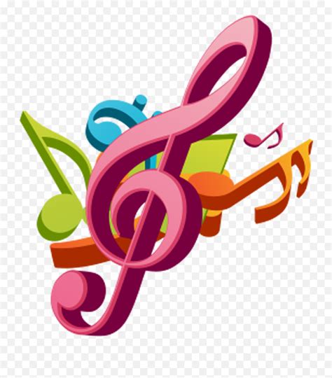 Color Notes Png Download Notas Musicais Coloridas Pngmusical Png