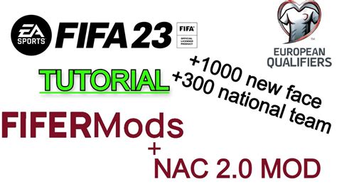 Tutorial Fifa 23 Fifer Mod NAC 2 0 MOD YouTube