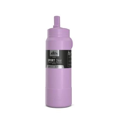 Hydrapeak 26oz Insulated Water Bottle With Straw Lid Matching Color Cap ...