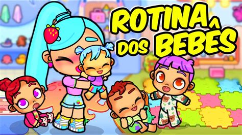 ROTINA DE BEBÊS NA NOVA CRECHE DE AVATAR WORLD YouTube