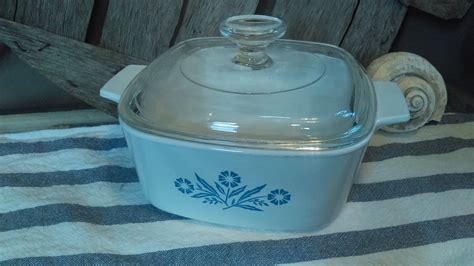 Classic Corningware Cornflower Blue Vintage 1 1 2 Quart Etsy