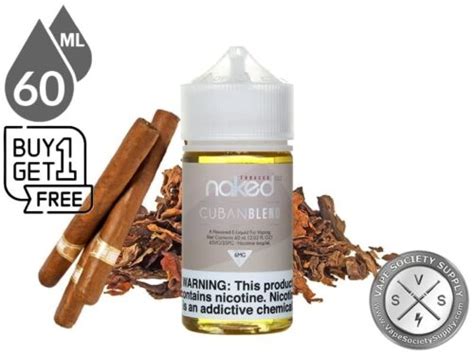 Naked 100 Tobacco E Juice Bundle 3x60ml 180ml Vape Society Supply
