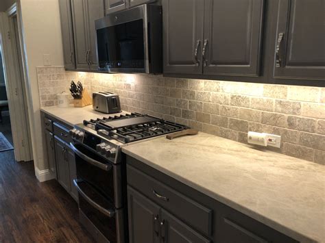 Taj Mahal Quartzite Backsplash