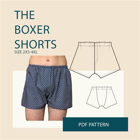 Free Sewing Pattern Mens Shorts