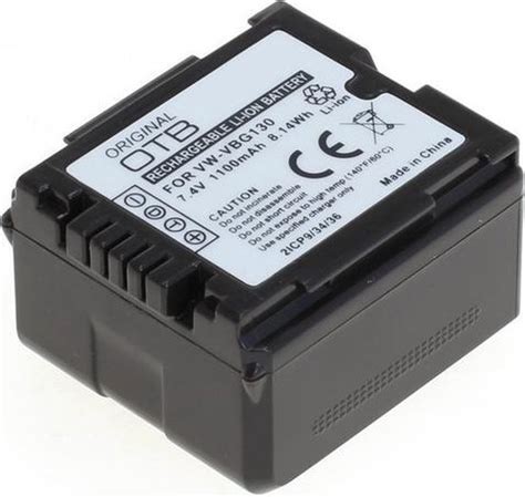 Accu Voor Panasonic Vw Vbg Dmw Bla On Bol