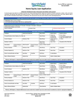 18 Printable home equity loan requirements Forms and Templates ...