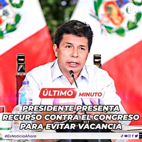 Latina Noticias On Twitter 🔴 Urgente El Presidente Pedro Castillo