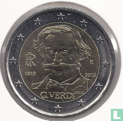 Italië 2 euro 2013 200th anniversary of the birth of Giuseppe Verdi