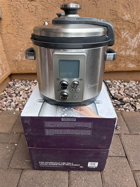 Breville The Fast Slow Pro Multi Cooker BPR700BSSUSC READ EBay