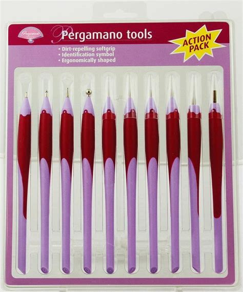 Pergamano Tools Action Pack Parchment Craft Contains Tools New