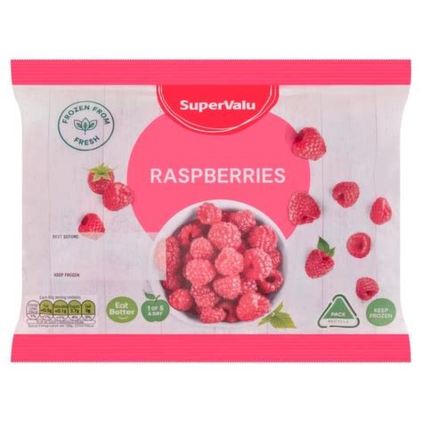 SuperValu Frozen Raspberries 340 G Storefront EN