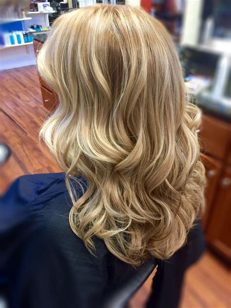 From A Partial Highlight To A Balayage Ombre Combo Buttery Blonde