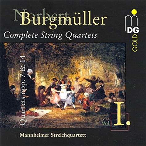 Cd Burgmüller String Quartets Op 7 And 14 Cuotas Sin Interés