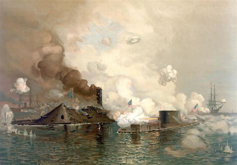 Battle Of Hampton Roads The First Fight Between Ironclads 4460×3100