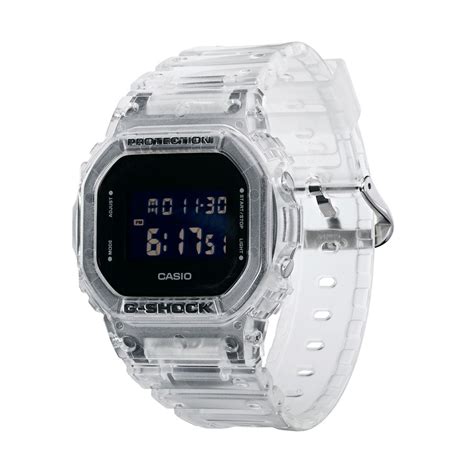 Rel Gio Casio G Shock Skeleton Transparente Dw Ske Er Bluebird