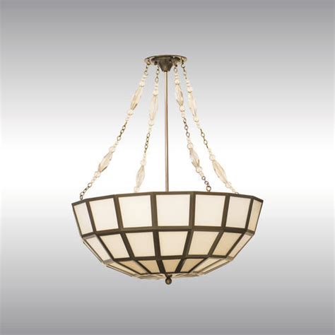 Lampadario Classico Woka Lamps Vienna In Vetro In Ottone