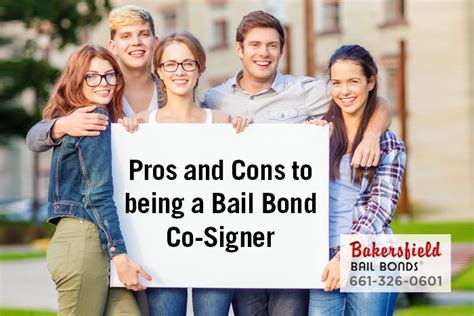 Pros And Cons To Being A Bail Bond Co Signer Bakersfield Bail Bonds